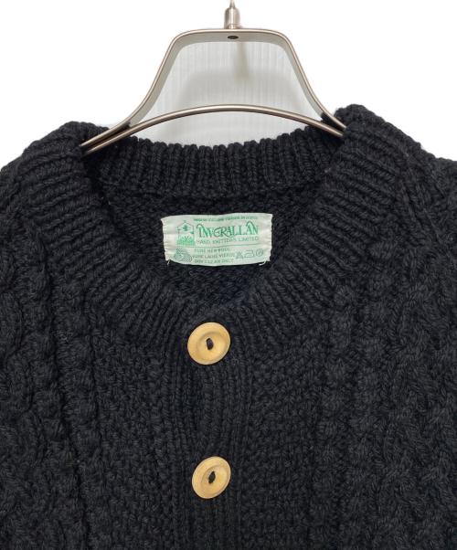 INVERALLAN（インバーアラン）INVERALLAN (インバーアラン) 厚手カーディガン ブラック サイズ:不明の古着・服飾アイテム