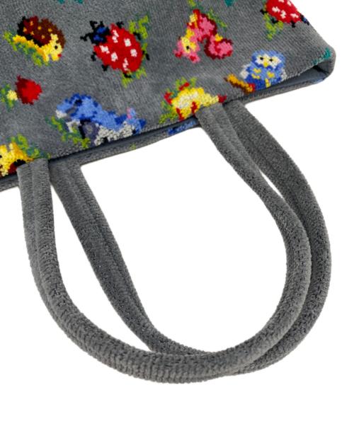 FEILER（フェイラー）FEILER (フェイラー) トートバッグ グレーの古着・服飾アイテム