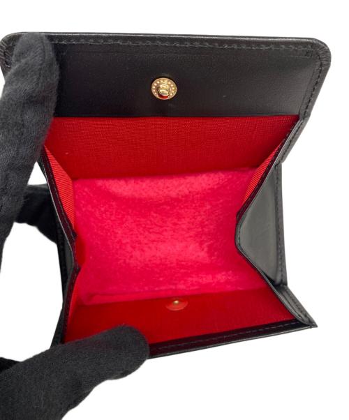 FEILER（フェイラー）FEILER (フェイラー) 2つ折り財布 ブラックの古着・服飾アイテム