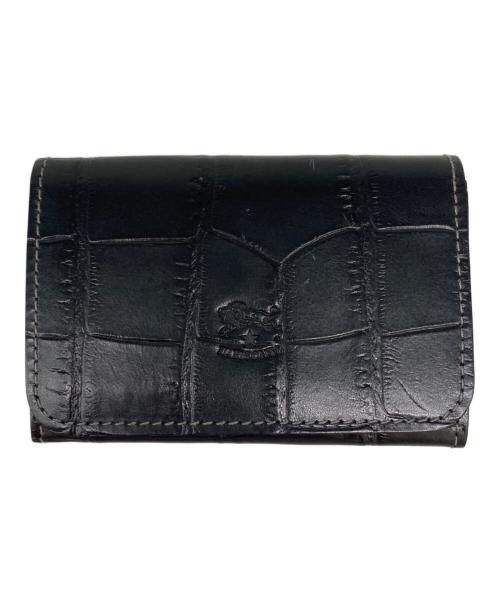 IL BISONTE（イル ビゾンテ）IL BISONTE (イル ビゾンテ) カードケース ブラックの古着・服飾アイテム