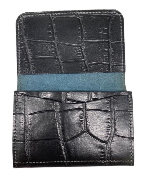 IL BISONTE（イル ビゾンテ）IL BISONTE (イル ビゾンテ) カードケース ブラックの古着・服飾アイテム