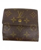 LOUIS VUITTONルイ ヴィトン）の古着「3つ折り財布」｜ブラウン