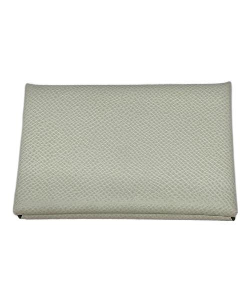 HERMES（エルメス）HERMES (エルメス) カードケース ライトグリーンの古着・服飾アイテム