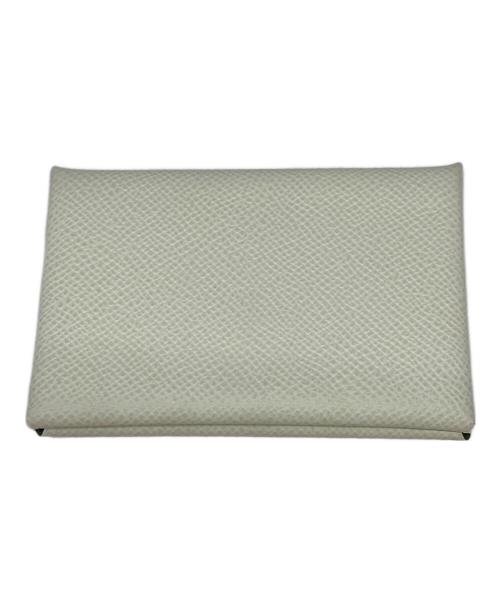 HERMES（エルメス）HERMES (エルメス) カードケース ライトグリーンの古着・服飾アイテム