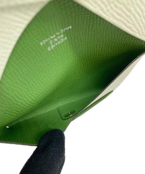 HERMES（エルメス）HERMES (エルメス) カードケース ライトグリーンの古着・服飾アイテム