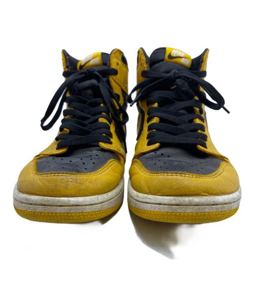 NIKE（ナイキ）NIKE (ナイキ) ハイカットスニーカー ブラック×イエロー サイズ:28.0㎝の古着・服飾アイテム