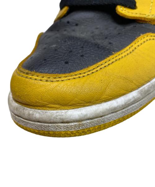 NIKE（ナイキ）NIKE (ナイキ) ハイカットスニーカー ブラック×イエロー サイズ:28.0㎝の古着・服飾アイテム