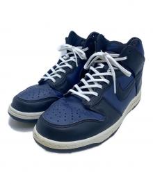 NIKE（ナイキ）の古着「ハイカットスニーカー」｜ネイビー×ブラック
