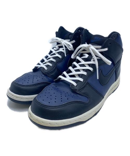 NIKE（ナイキ）NIKE (ナイキ) ハイカットスニーカー ネイビー×ブラック サイズ:26cmの古着・服飾アイテム
