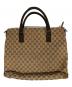 GUCCI (グッチ) ハンドバッグ ベージュ×ブラウン：15000円