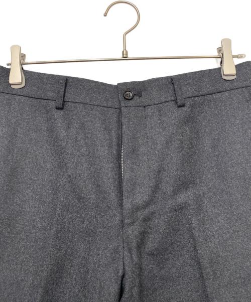 COMME des GARCONS HOMME（コムデギャルソン オム）COMME des GARCONS HOMME (コムデギャルソン オム) ウールスラックス グレー サイズ:Mの古着・服飾アイテム