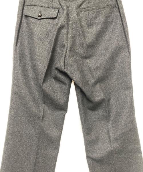 COMME des GARCONS HOMME（コムデギャルソン オム）COMME des GARCONS HOMME (コムデギャルソン オム) ウールスラックス グレー サイズ:Mの古着・服飾アイテム