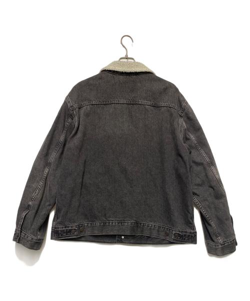 LEVI'S（リーバイス）LEVI'S (リーバイス) ボアデニムジャケット ブラック サイズ:Lの古着・服飾アイテム