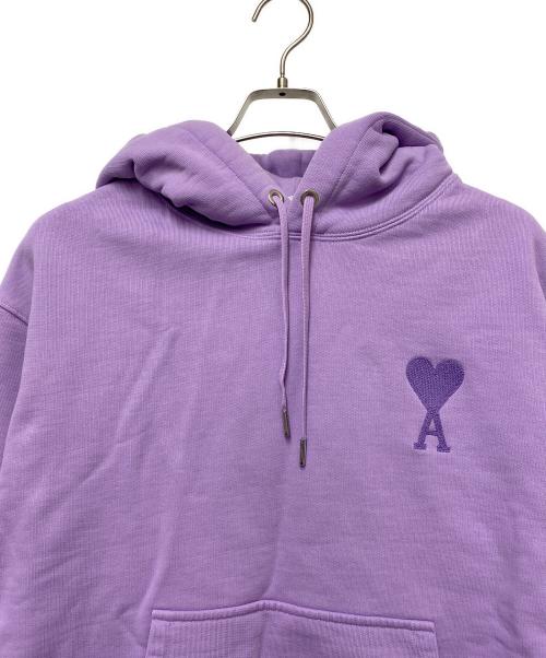 AMI Alexandre Mattiussi（アミアレクサンドルマテュッシ）AMI Alexandre Mattiussi (アミアレクサンドルマテュッシ) パーカー パープル サイズ:Mの古着・服飾アイテム