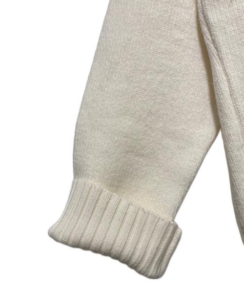 AMI Alexandre Mattiussi（アミアレクサンドルマテュッシ）AMI Alexandre Mattiussi (アミアレクサンドルマテュッシ) 厚手ニット ホワイト サイズ:Sの古着・服飾アイテム