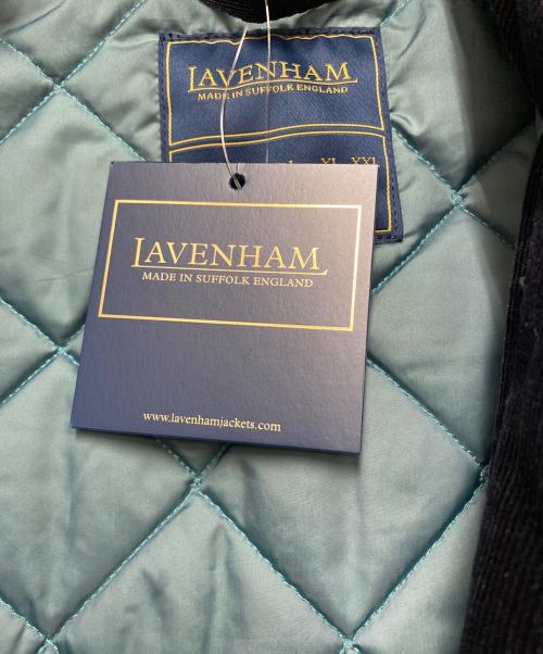 LAVENHAM（ラベンハム）LAVENHAM (ラベンハム) コードキルテッド オーバーシャツ ネイビー サイズ:S 未使用品の古着・服飾アイテム