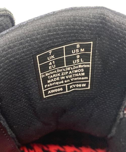Dr.Martens（ドクターマーチン）Dr.Martens (ドクターマーチン) ATOMS (アトモス) TARIK ZIP ATOMSブーツ ブラック サイズ:25.5の古着・服飾アイテム