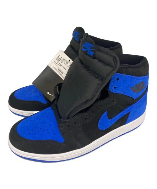 NIKE（ナイキ）NIKE (ナイキ) ハイカットスニーカー ブラック×ブルー サイズ:27の古着・服飾アイテム