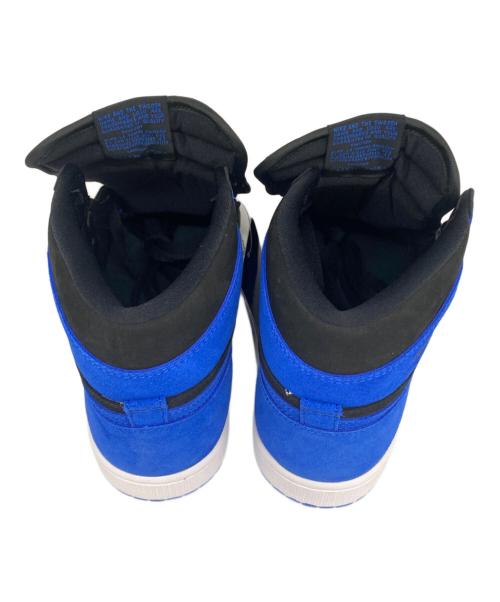 NIKE（ナイキ）NIKE (ナイキ) ハイカットスニーカー ブラック×ブルー サイズ:27の古着・服飾アイテム