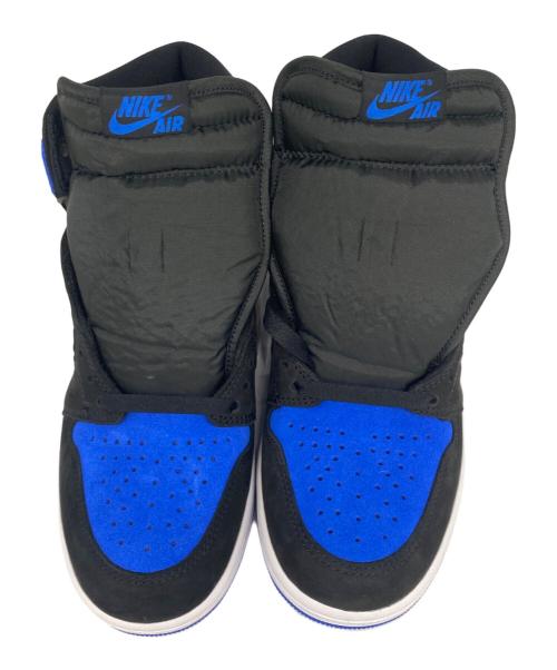 NIKE（ナイキ）NIKE (ナイキ) ハイカットスニーカー ブラック×ブルー サイズ:27の古着・服飾アイテム