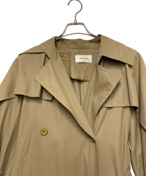 FRAY ID（フレイ アイディー）FRAY ID (フレイ アイディー) FRAY ID トレンチコート ブラウン サイズ:SIZE 0の古着・服飾アイテム