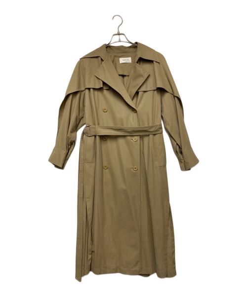 FRAY ID（フレイ アイディー）FRAY ID (フレイ アイディー) FRAY ID トレンチコート ブラウン サイズ:SIZE 0の古着・服飾アイテム