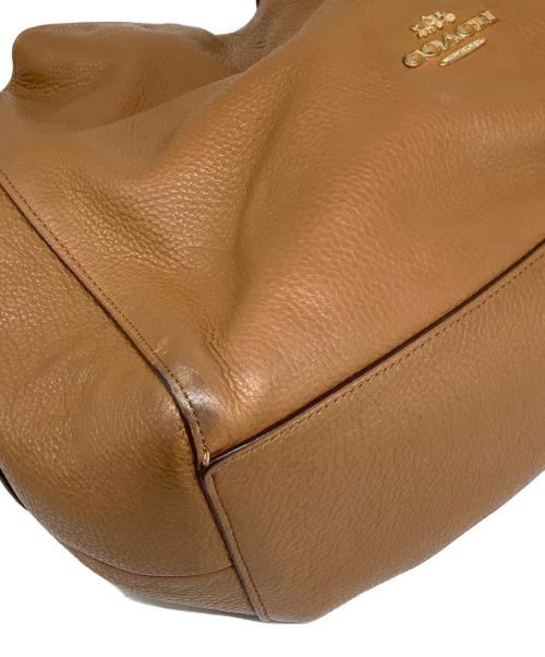 COACH（コーチ）COACH (コーチ) ハンドバッグ ブラウンの古着・服飾アイテム