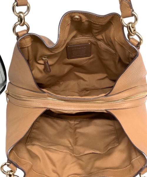 COACH（コーチ）COACH (コーチ) ハンドバッグ ブラウンの古着・服飾アイテム