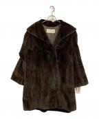 GRESグレ）の古着「ファーコート」｜ブラウン
