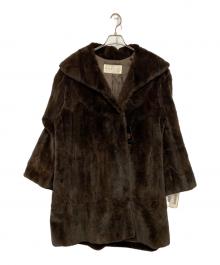 GRES（グレ）の古着「ファーコート」｜ブラウン