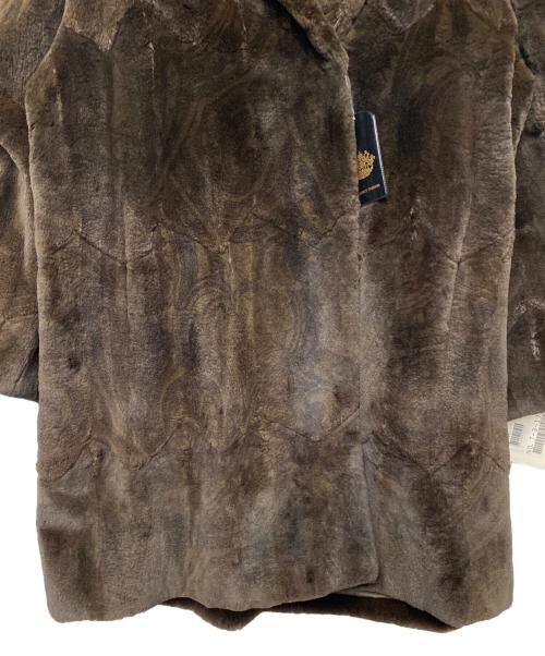 GRES（グレ）GRES (グレ) ファーコート ブラウン サイズ:free 未使用品の古着・服飾アイテム