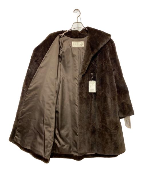 GRES（グレ）GRES (グレ) ファーコート ブラウン サイズ:free 未使用品の古着・服飾アイテム