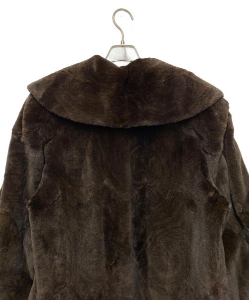 GRES（グレ）GRES (グレ) ファーコート ブラウン サイズ:free 未使用品の古着・服飾アイテム