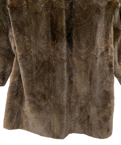 GRES（グレ）GRES (グレ) ファーコート ブラウン サイズ:free 未使用品の古着・服飾アイテム