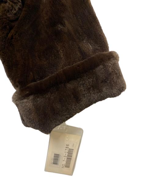 GRES（グレ）GRES (グレ) ファーコート ブラウン サイズ:free 未使用品の古着・服飾アイテム