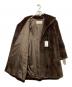 中古・古着 GRES (グレ) ファーコート ブラウン サイズ:free 未使用品：8000円