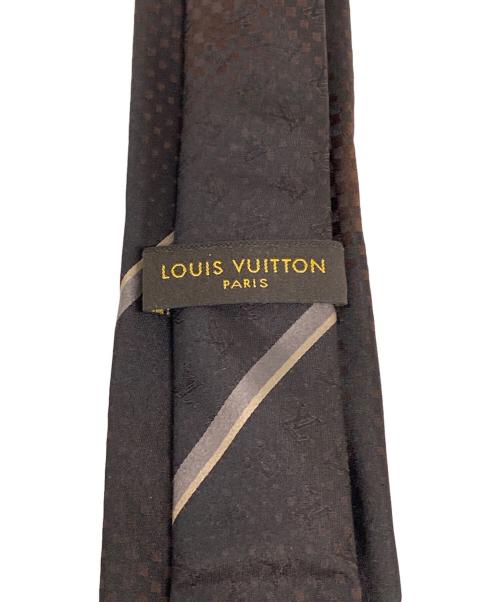 LOUIS VUITTON（ルイ ヴィトン）LOUIS VUITTON (ルイ ヴィトン) ネクタイ ブラウン サイズ:Lの古着・服飾アイテム