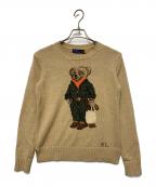 POLO RALPH LAURENポロ・ラルフローレン）の古着「厚手ニット」｜ベージュ