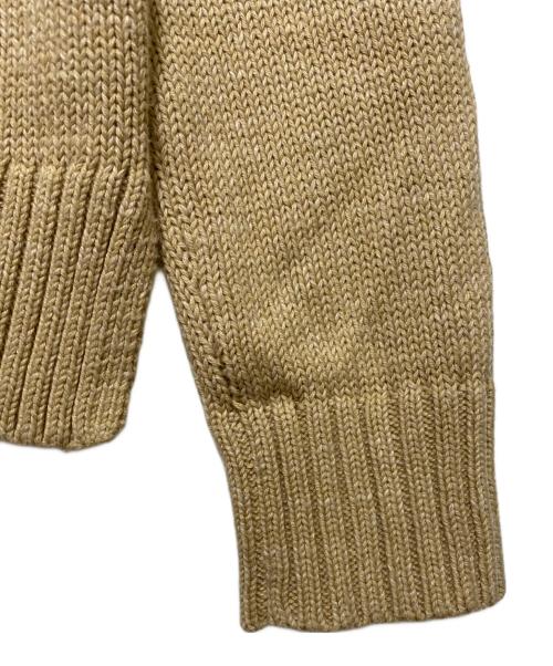 POLO RALPH LAUREN（ポロ・ラルフローレン）POLO RALPH LAUREN (ポロ・ラルフローレン) 厚手ニット ベージュ サイズ:XSの古着・服飾アイテム