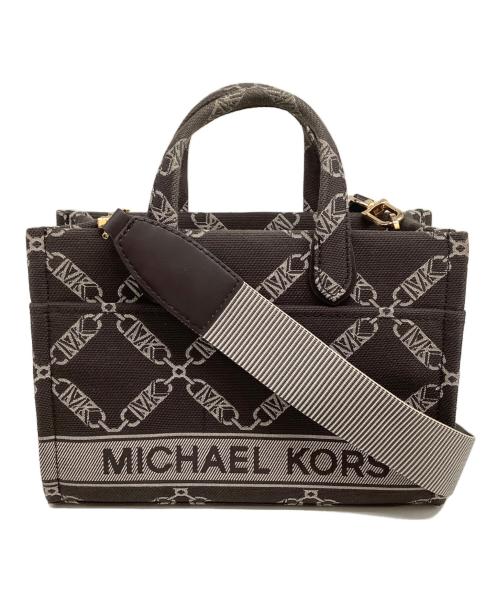 MICHAEL KORS（マイケル・コース）MICHAEL KORS (マイケル・コース) 2WAYバッグ ブラウンの古着・服飾アイテム