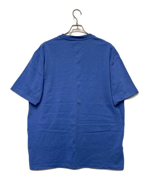 stussy（ステューシー）stussy (ステューシー) 刺繍ロゴポケットTシャツ ブルー サイズ:XLの古着・服飾アイテム