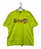 stussyステューシー）の古着「半袖Tシャツ」｜黄緑