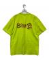 stussy (ステューシー) 半袖Tシャツ 黄緑 サイズ:XL：7000円
