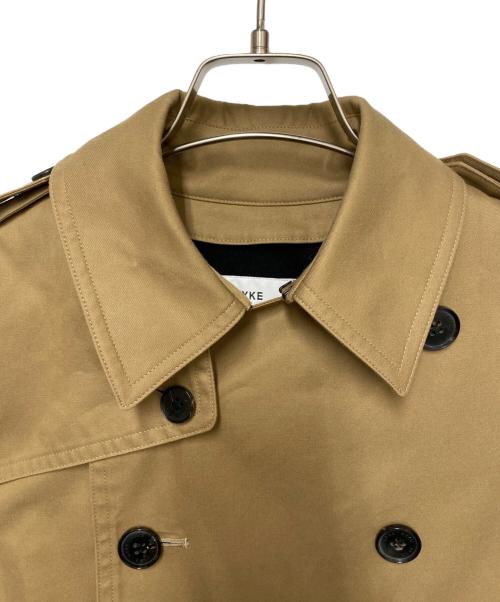 HYKE（ハイク）HYKE (ハイク) トレンチコート ベージュ サイズ:2の古着・服飾アイテム