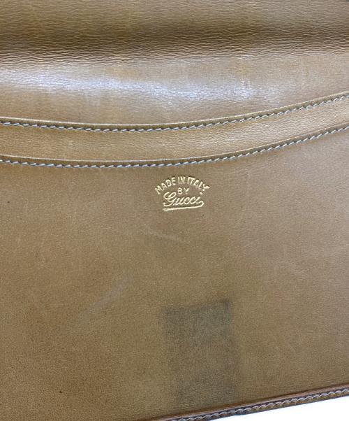 GUCCI（グッチ）GUCCI (グッチ) 札入れ ブラウンの古着・服飾アイテム