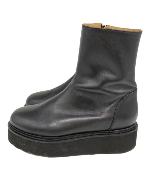 Caminando（カミナンド）Caminando (カミナンド) MIDDLE BOOTS ブラック サイズ:24の古着・服飾アイテム