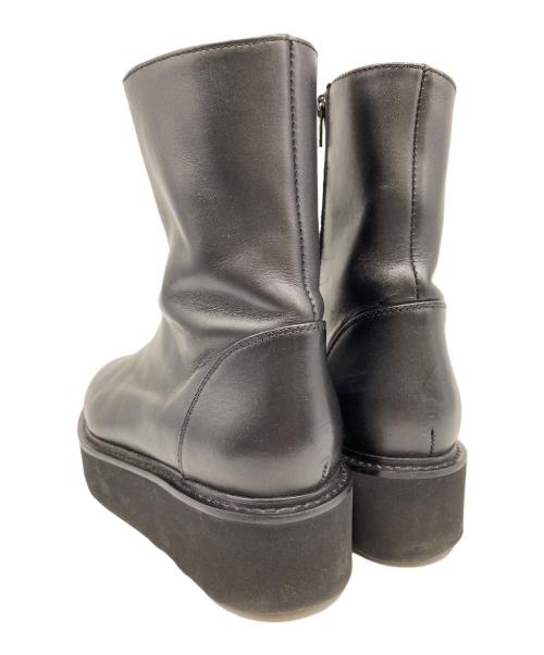 Caminando（カミナンド）Caminando (カミナンド) MIDDLE BOOTS ブラック サイズ:24の古着・服飾アイテム