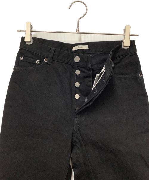 CELINE（セリーヌ）CELINE (セリーヌ) カットオフパンツ ブラック サイズ:36の古着・服飾アイテム