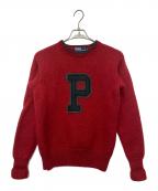 POLO RALPH LAURENポロ・ラルフローレン）の古着「厚手ニット」｜レッド