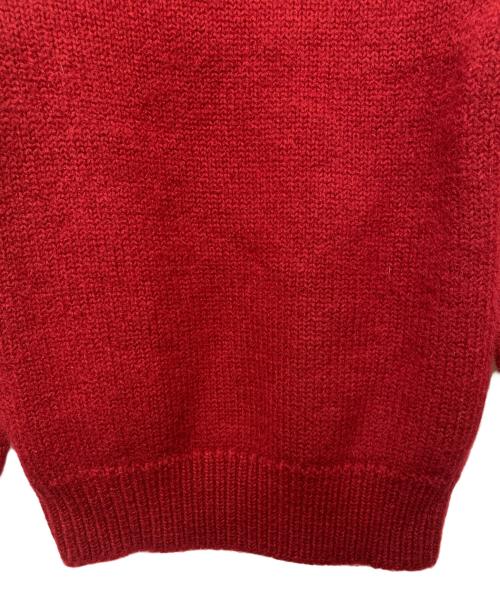 POLO RALPH LAUREN（ポロ・ラルフローレン）POLO RALPH LAUREN (ポロ・ラルフローレン) 厚手ニット レッド サイズ:Lの古着・服飾アイテム